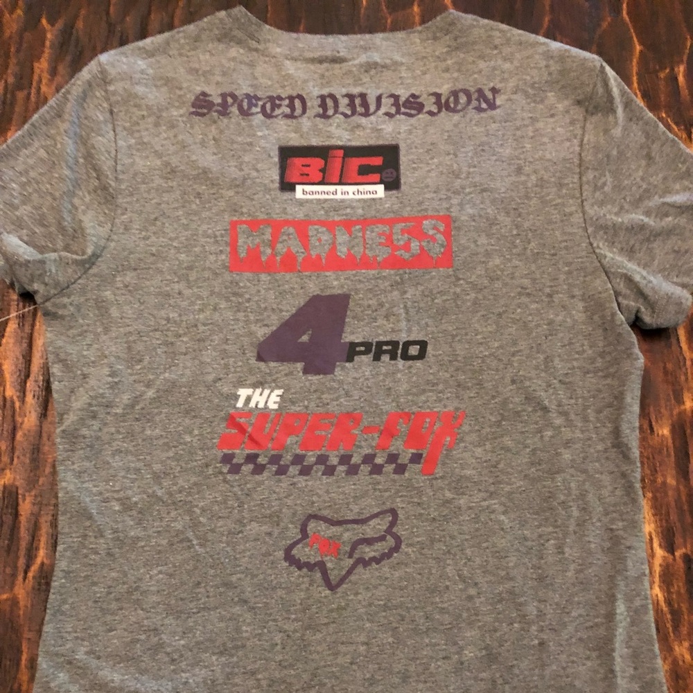 Fox racing inspired tee